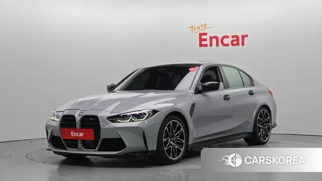 BMW M3 (G80) 2023 Светло-серебряный цвет из Кореи