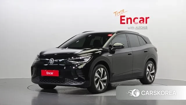 Volkswagen ID.4 2023 Черный из Кореи