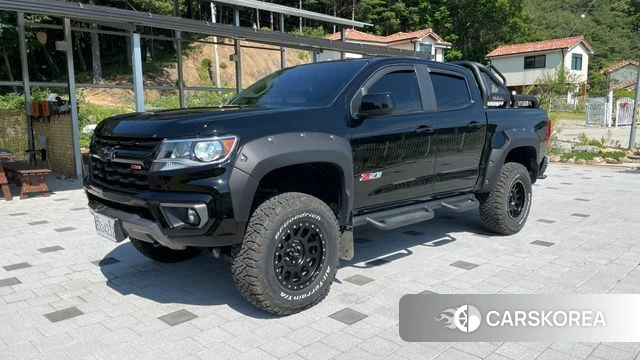 Chevrolet (GM Daewoo) Real New Colorado 2022 Черный из Кореи
