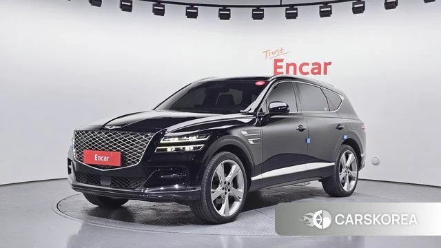 Genesis GV80 2021 Черный из Кореи