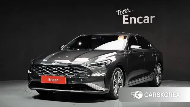 Kia K8 Hybrid 2023 Серый из Кореи