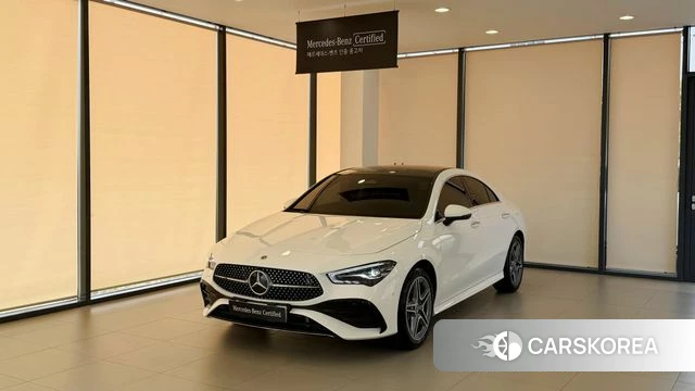 Mercedes-Benz CLA-Class C118 2025 Белый из Кореи