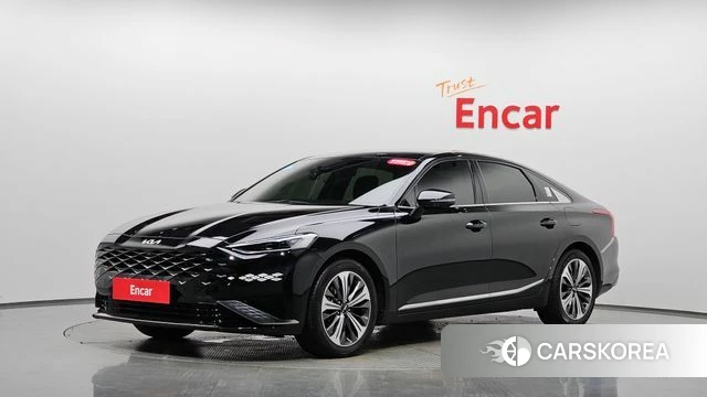Kia K8 Hybrid 2022 Черный из Кореи