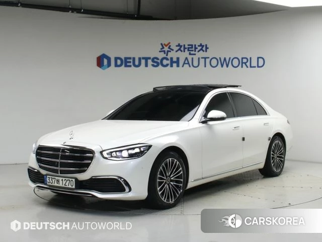 Mercedes-Benz S-Class W223 2021 Белый из Кореи