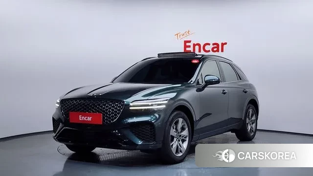 Genesis GV70 2021 Зеленый из Кореи