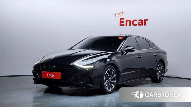 Hyundai Sonata (DN8) 2021 Белый из Кореи