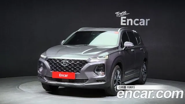 Hyundai Santa Fe TM 2018 Серый из Кореи