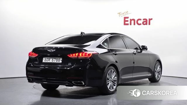 Genesis G80 2018 Черный из Кореи
