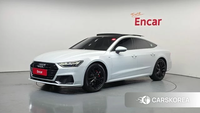 Audi A7 (4K) 2020 Белый из Кореи
