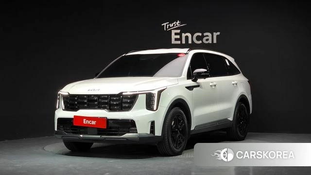 Kia The New Sorento 4th Generation 2023 Белый из Кореи