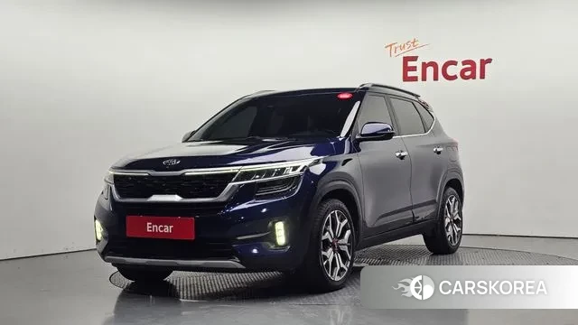 Kia Seltos 2020 Синий из Кореи