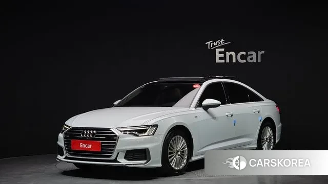 Audi A6 (C8) 2020 Белый из Кореи