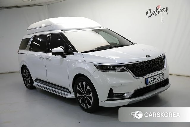 Kia Carnival 4th generation 2021 Белый из Кореи