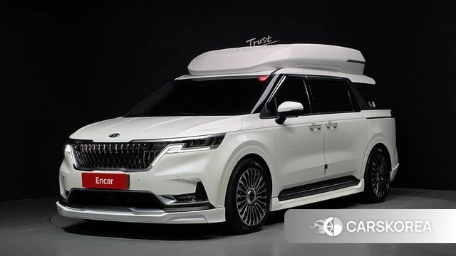 Kia Carnival 4th generation 2021 Белый из Кореи