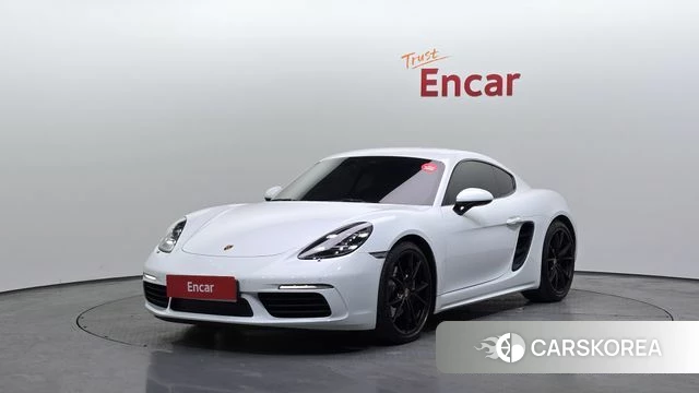 Porsche 718 Cayman 2019 Белый из Кореи