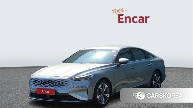 Kia K8 Hybrid 2021 Серый из Кореи