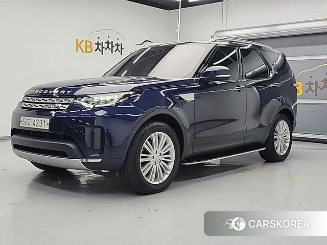 Land Rover Discovery 5 2018 Синий из Кореи