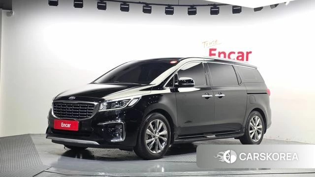 Kia The New Carnival 2019 Черный из Кореи