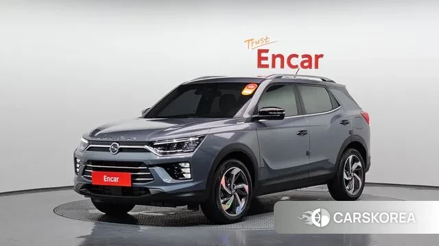 Ssangyong Beautiful Korando 2021 Серый из Кореи