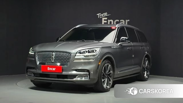 Lincoln Aviator 2nd generation 2021 Серый из Кореи