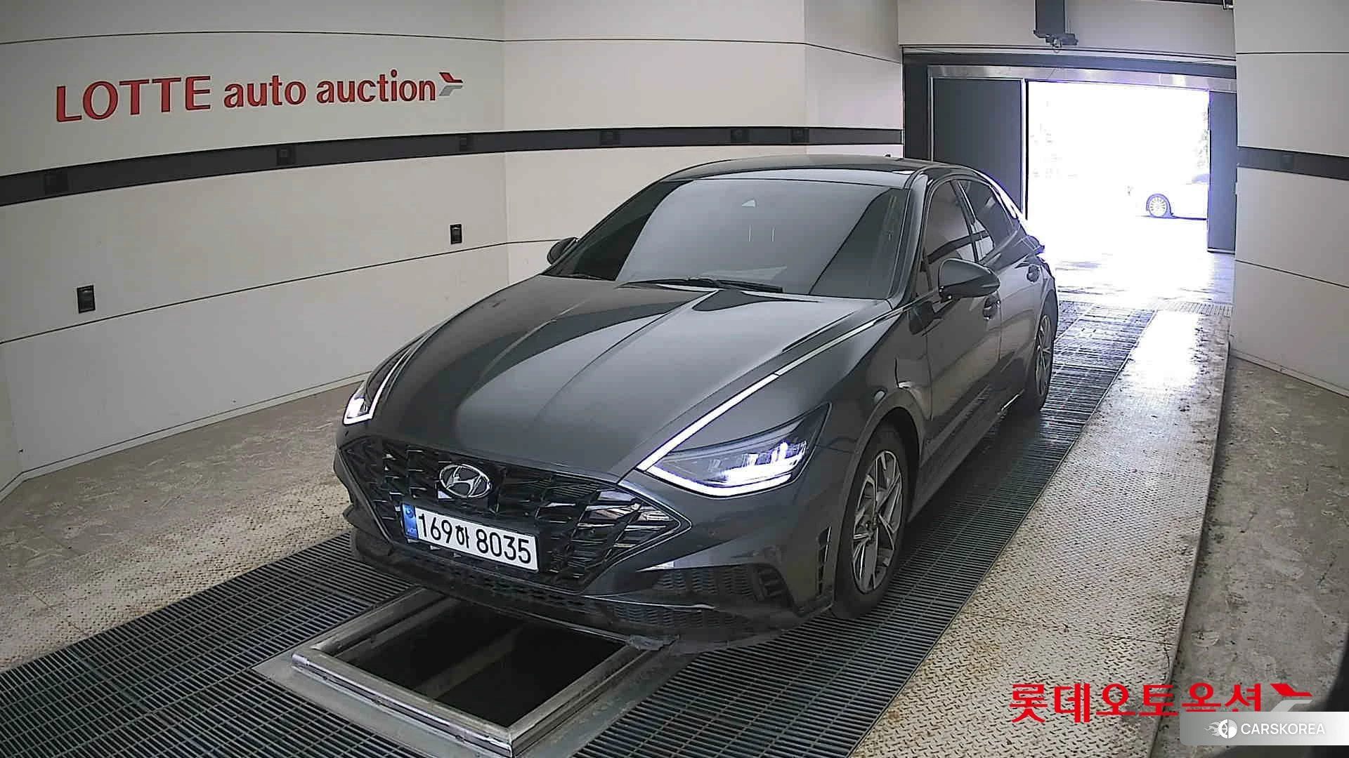 Hyundai Sonata 2022 Nocturne Grey Metallic из Кореи