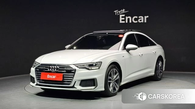 Audi A6 (C8) 2022 Белый из Кореи