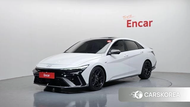 Hyundai The New Avante Hybrid (CN7) 2025 Белый из Кореи