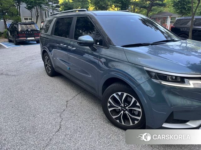 Kia Carnival 4th generation 2021 Синий нефрит из Кореи