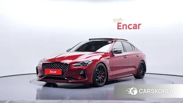 Genesis G70 2018 Красный из Кореи