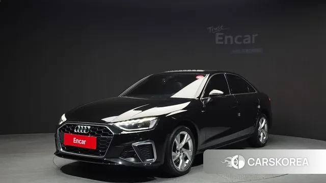 Audi A4 (B9) 2020 Черный из Кореи