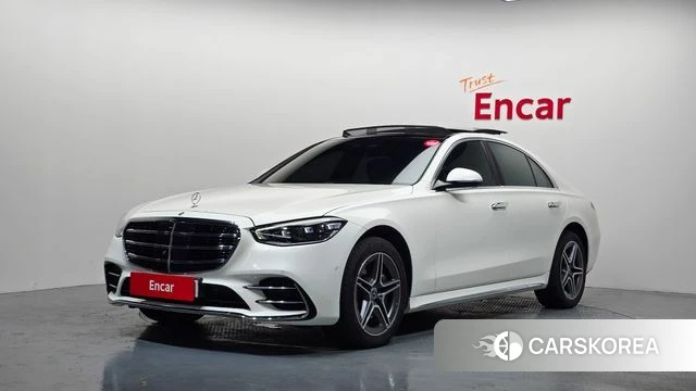 Mercedes-Benz S-Class W223 2022 Белый из Кореи