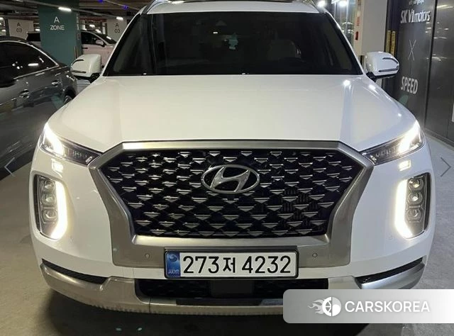 Hyundai Palisade 2022 Белый из Кореи