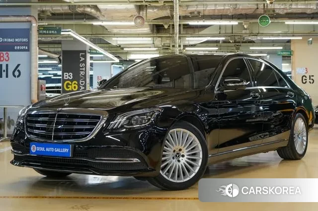 Mercedes-Benz S-Class W222 2019 Черный из Кореи