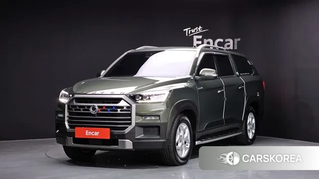 Ssangyong The New Rexton Sport 2024 Зеленый из Кореи