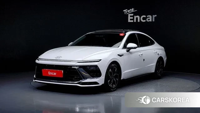 Hyundai Sonata D Edge (DN8) 2024 Белый из Кореи