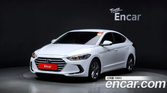 Hyundai Avante AD 2018 Белый из Кореи