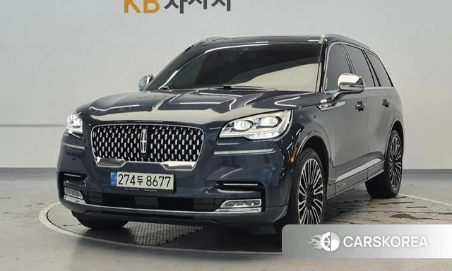 Lincoln Aviator 2nd generation 2021 Серый из Кореи