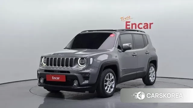 Jeep Renegade 2021 Серый из Кореи
