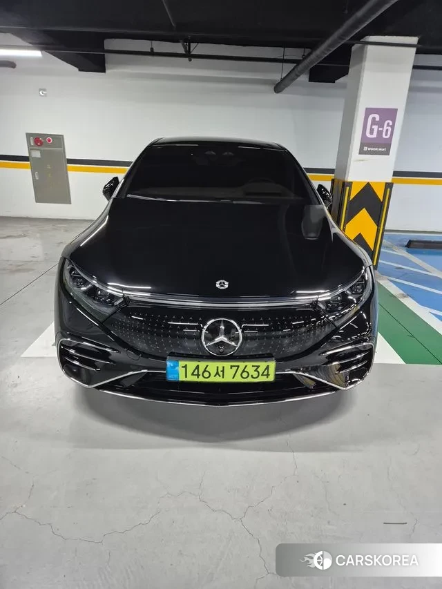 Mercedes-Benz EQS V297 2023 Черный из Кореи