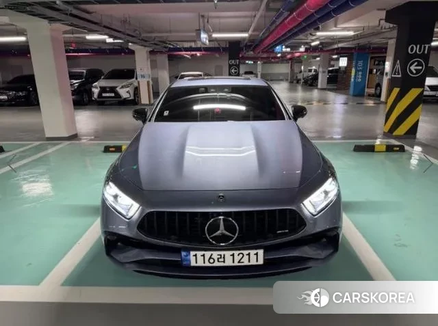 Mercedes-Benz CLS-Class C257 2022 Серебристо-серый из Кореи