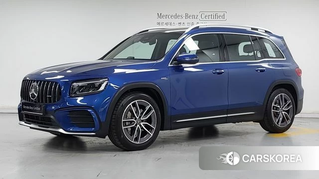 Mercedes-Benz GLB-Class X247 2025 Синий из Кореи