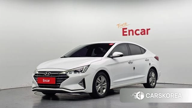 Hyundai The New Avante AD 2019 Белый из Кореи