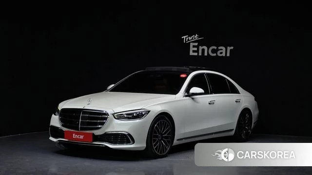 Mercedes-Benz S-Class W223 2022 Белый из Кореи