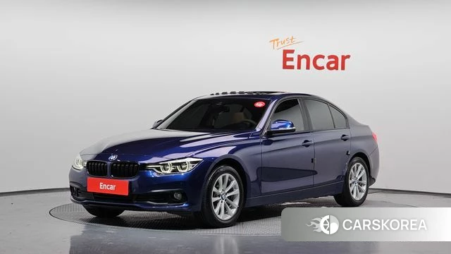 BMW 3 Series (F30) 2018 Синий из Кореи