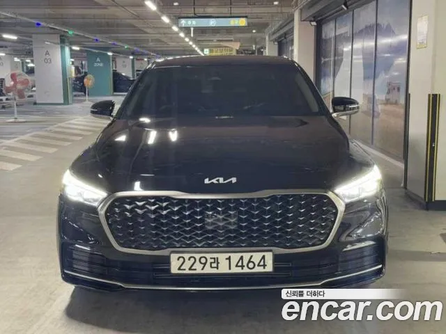 Kia The New K9 2nd generation 2022 Черный из Кореи