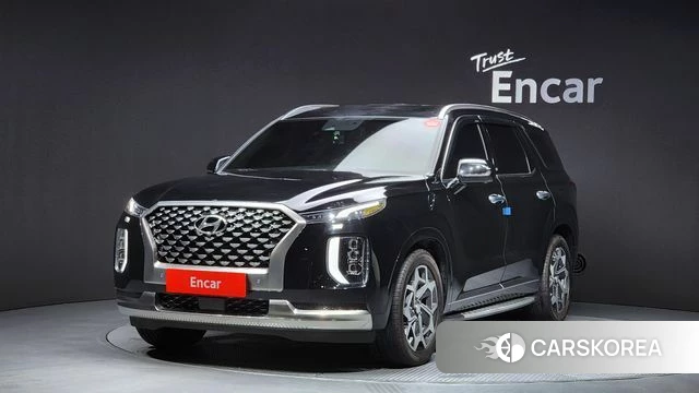 Hyundai Palisade 2021 Черный из Кореи