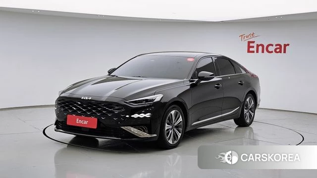 Kia K8 Hybrid 2023 Черный из Кореи