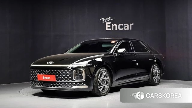 Hyundai Grandeur (GN7) 2023 Черный из Кореи
