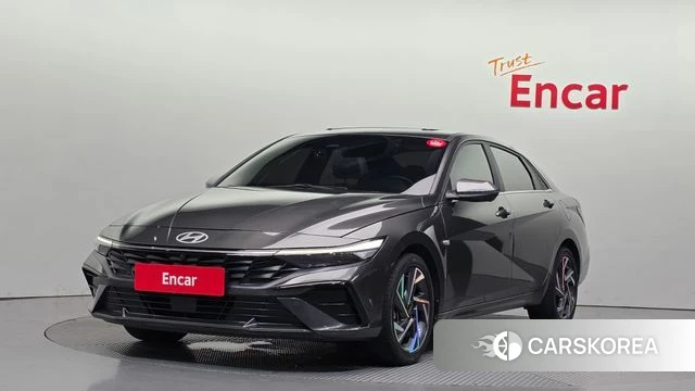 Hyundai The New Avante (CN7) 2023 Серый из Кореи