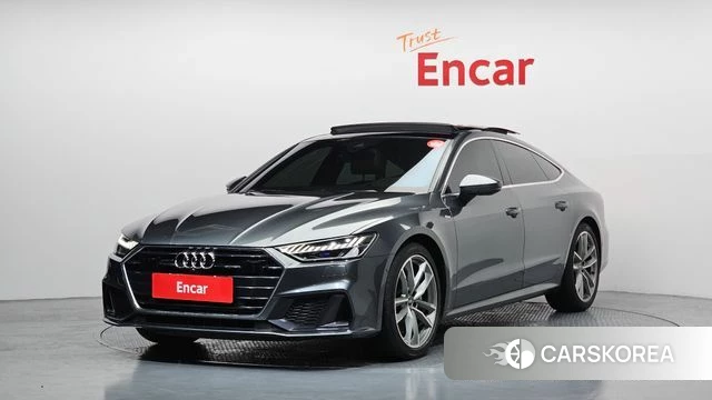 Audi A7 (4K) 2021 Серый из Кореи